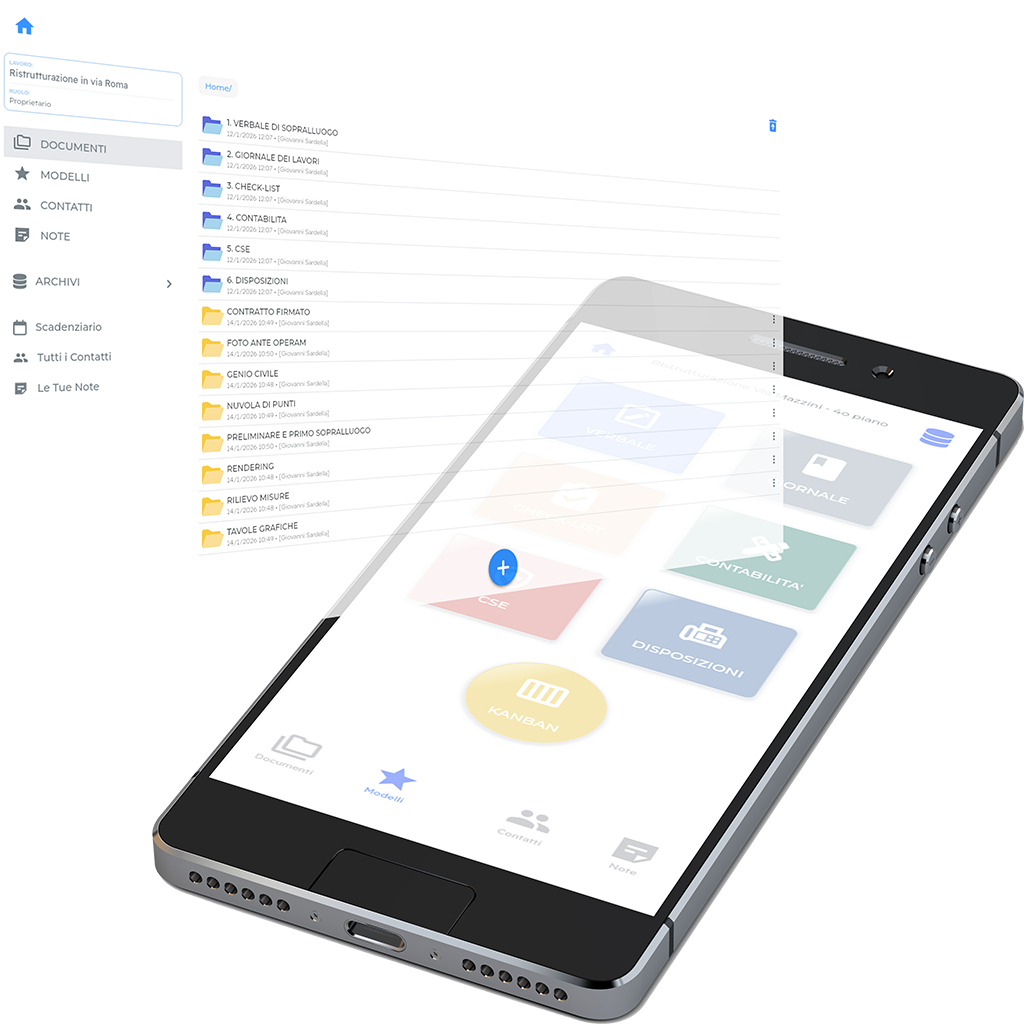 File manager integrato - Build Note